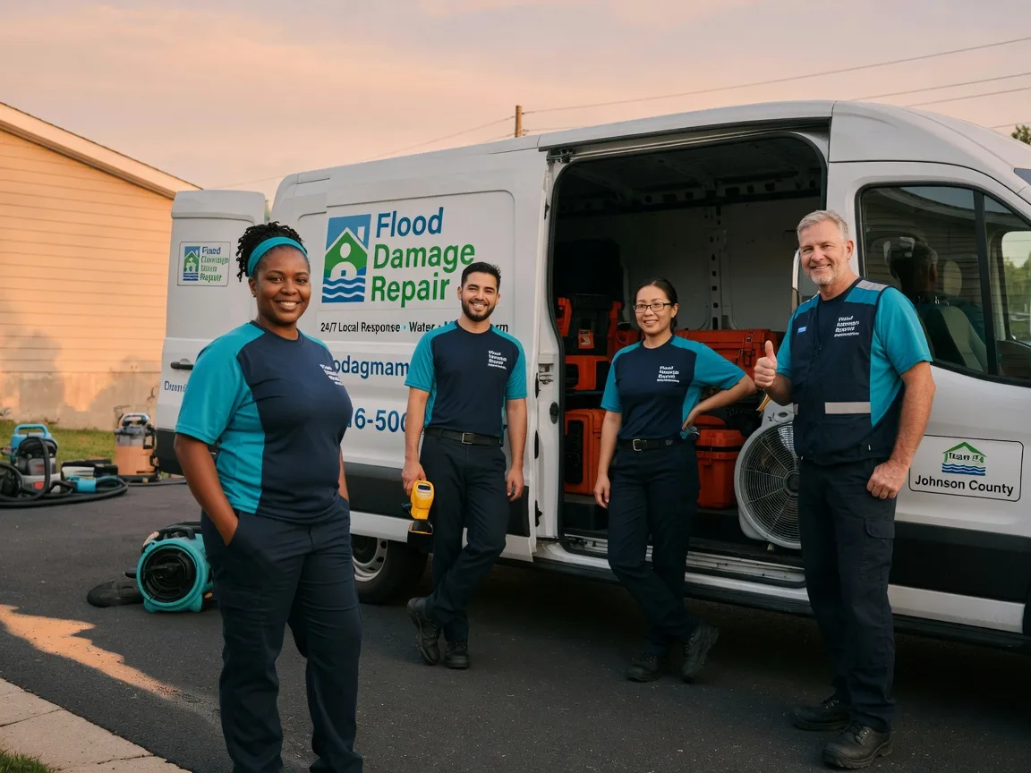 Water Damage Restoration company in Knickerbocker, TX